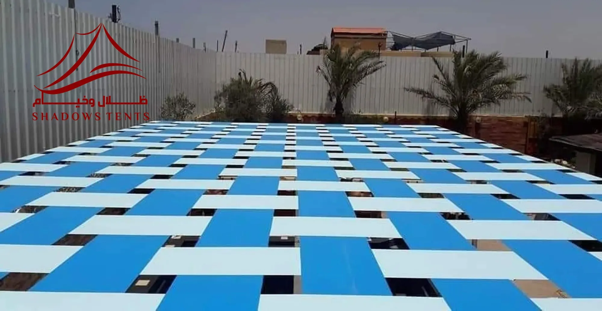 مظلات شد انشائي مكة