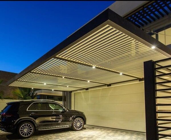 مظلات سيارات مودرن