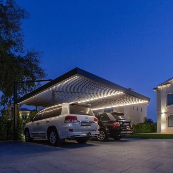 مظلات سيارات مودرن